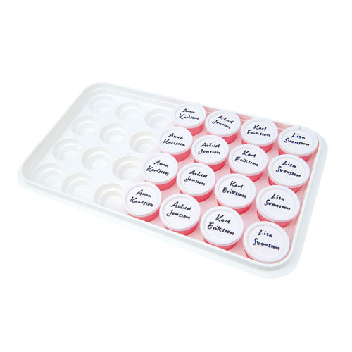 Bandeja de dispensación de medicamentos - 500 - Hammarplast medical - perforada