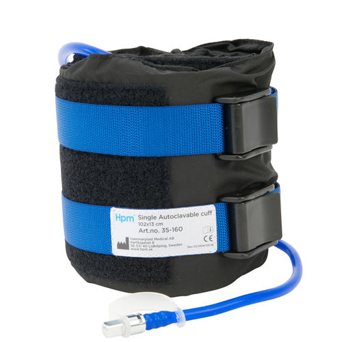 Manguito para torniquete neumático - 35-160 - Hammarplast medical - con un tubo / apto para autoclave / lavable