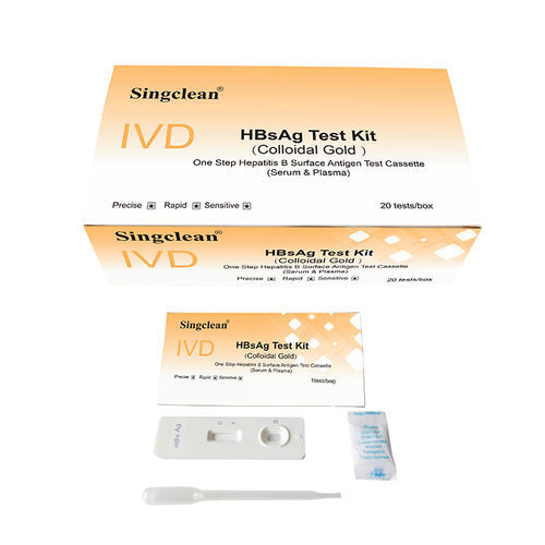 Kit de prueba de hepatitis B - HBV001 - Hangzhou Singclean Medical Products - para antígenos / VHB / de suero
