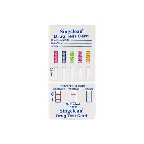 Prueba rápida de uso doméstico - DOA002 - Hangzhou Singclean Medical Products - de estupefacientes / de marihuana / de cocaína