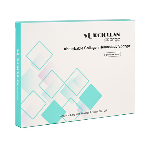 Agente hemostático pad - Surgi-2 - Hangzhou Singclean Medical Products - cirugía ORL / cirugía de las heridas / cirugía dental