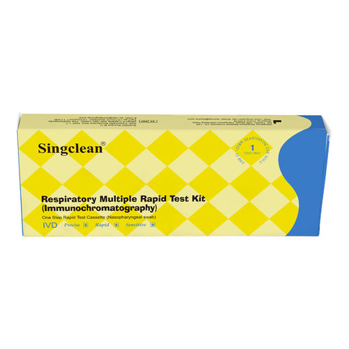 Kit de prueba para enfermermedades infecciosas - Test 1 - Hangzhou Singclean Medical Products - para antígenos / de influenza A / de influenza B