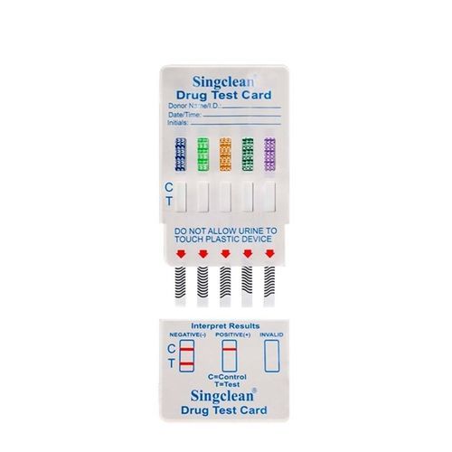 Prueba rápida de estupefacientes - DOA002 - Hangzhou Singclean Medical Products - de uso doméstico / de tiroestimulina / de cotinina