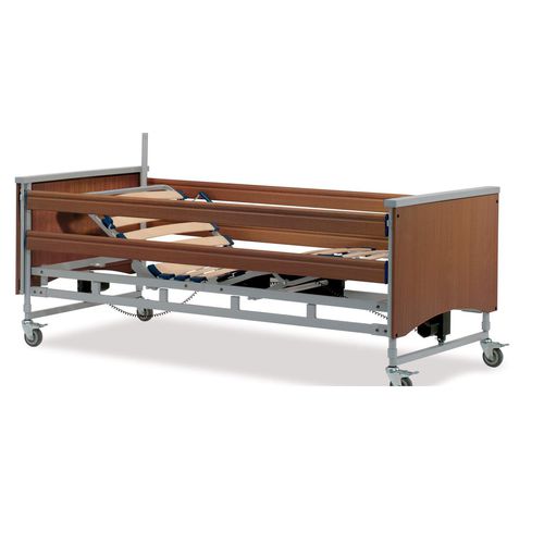 Cama para asistencia domiciliaria - domiflex® 185 - Hermann Bock GmbH Pflegebetten und Objekteinrichtung  - médica / eléctrica / bariátrica