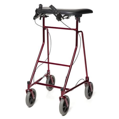 Andador con ruedas con 4 ruedas - Staffan TW - Human Care Group - con reposabrazos / plegable