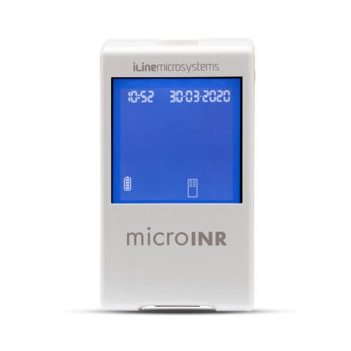 Analizador de coagulación automático - microINR - iLine Microsystems S.L. - 1 canal / PT / de sangre