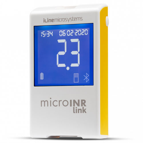 Analizador de coagulación totalmente automatizado - microINR Link - iLine Microsystems S.L. - 1 canal / de sangre / portátil de mano