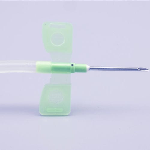 Aguja para fístula arteriovenosa - Jianxi Sanxin Medtec Co., Ltd.  - de seguridad / con aleta