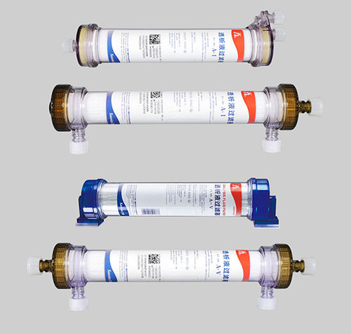 Filtro antibacteriano - a-Ⅰ - Jianxi Sanxin Medtec Co., Ltd.  - de fibras huecas / de membrana / de sangre