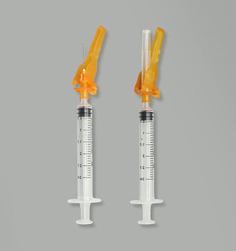 Jeringa para inyecciones subcutáneas - Jianxi Sanxin Medtec Co., Ltd.  - de inyección intravenosa / de inyección intramuscular / desechable