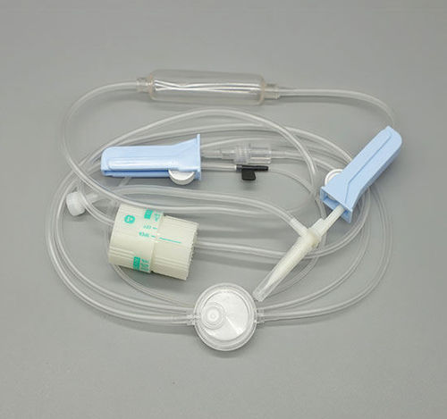 Set de perfusión con conector en Y - Jianxi Sanxin Medtec Co., Ltd.  - con intercambiador de calor / con filtro para prevenir la contaminación de partículas / con grifo