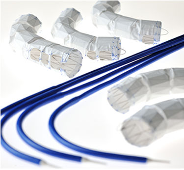 Stent-injerto aorta torácica ascendente - Najuta  - Kawasumi - de PTFE / de acero inoxidable
