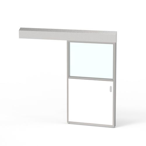 Puerta de hospital - Klimaoprema d.d. - para centro sanitario / corredera / de acero inoxidable