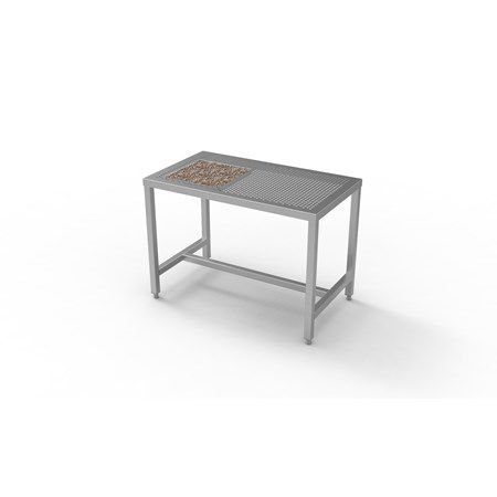Mesa de trabajo - ST-V1 - Klimaoprema d.d. - de laboratorio / rectangular / de acero inoxidable