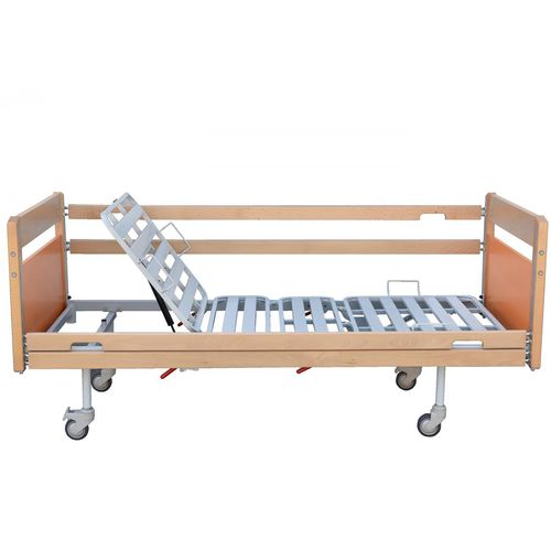 Cama para asistencia domiciliaria - N2 - R - FIX - KOVAL - manual / de altura fija / con ruedas