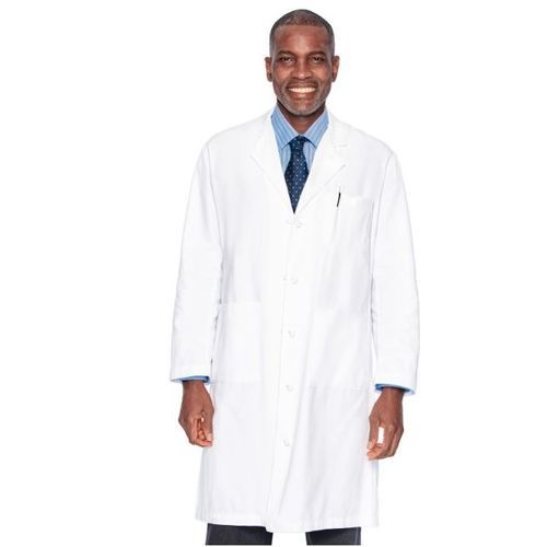 Casaca sanitaria para hombre - 3138 - Landau Uniforms - de algodón / blanca