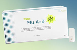 Prueba rápida de gripe - Status - LifeSign PBM - de influenza A / de influenza B / nasal