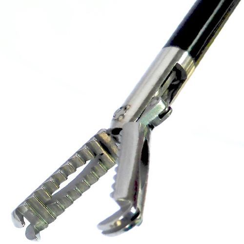 Pinza para laparoscopia - LM716 - Locamed - de agarre / dentada / desechable