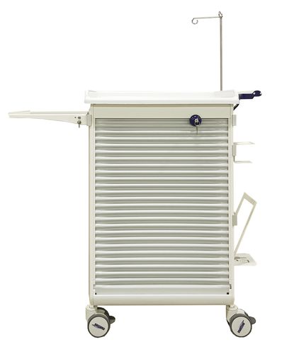 Carro para cuidados - Nursing trolley - MATTTEO - con portasueros / modular