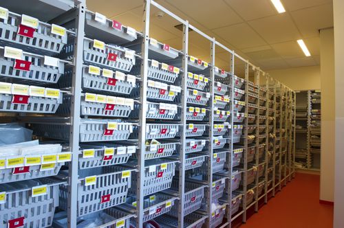 Estantería modular - MODUL-IT ISO 2 - MATTTEO - para cestas / para contenedores / estructura abierta
