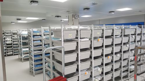 Estantería modular - MODUL-IT ISO 3 - MATTTEO - para cestas / para contenedores / estructura abierta