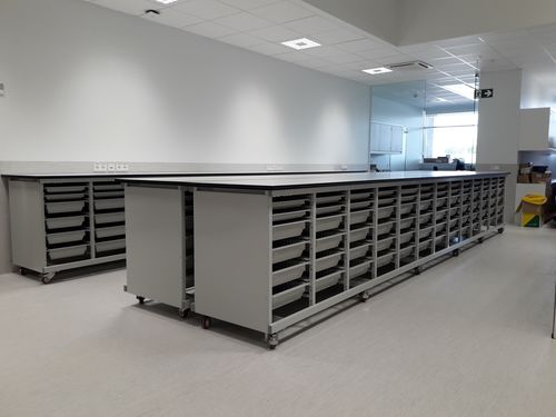 Estantería modular - MODUL-IT ISO 4 - MATTTEO - para cestas / para contenedores / con compartimentos
