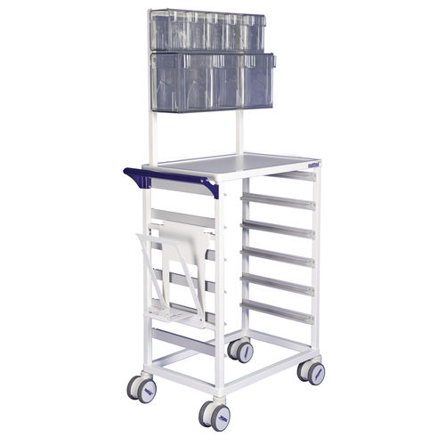 Carro de uso general - Nursing trolley - MATTTEO - de medicamentos / para consumibles / de dispensación de medicamentos