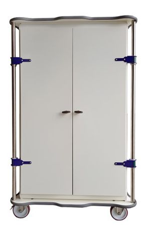Carro para transporte - MODU-FLEX. - MATTTEO - con 2 puertas / modular