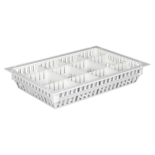 Canasta de ABS - 116410-10100 - MATTTEO - apilable / modulable / perforado