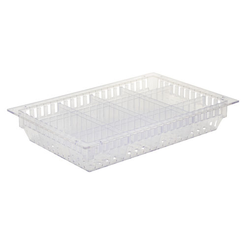 Canasta de ABS - 116410-10101 - MATTTEO - apilable / modulable / perforado