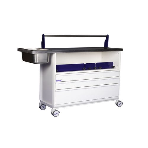 Carro médico - S222668 - MATTTEO - de uso general / para escayola / con cajón