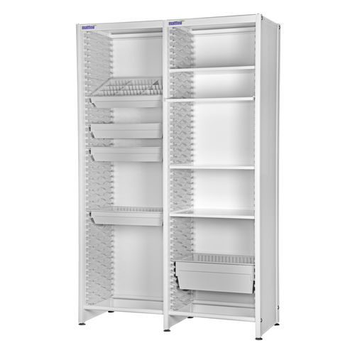 Estantería modular - 128060-000001 - MATTTEO - para contenedores / para cestas / de aluminio
