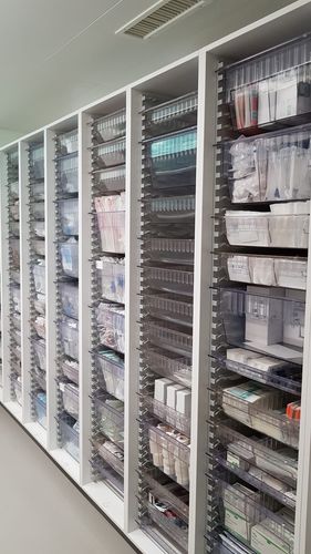 Armario para ordenar - 182116Z70712 - MATTTEO - de distribución / para medicamentos / para consumibles