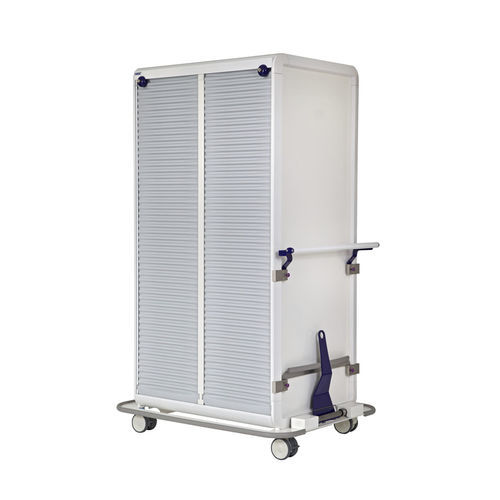 Carro médico - MODU-FLEX  - MATTTEO - para transporte / de aluminio / con estante