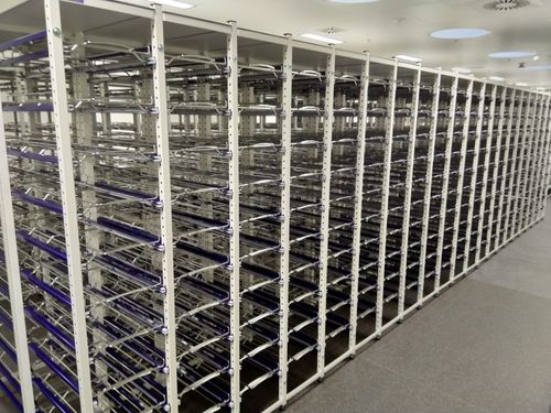 Estantería modular - Rayonnage ISO Modulaire  - MATTTEO - para cestas / para contenedores