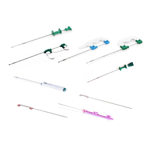 Aguja para biopsia de tejidos blandos - UNIMED - Medax - estériles / ecogénica / 20 G