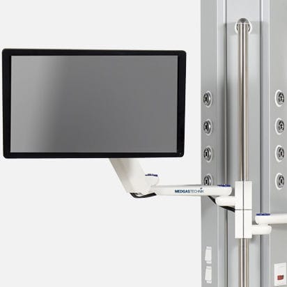 Brazo de soporte articulado - MEDGAS-TECHNIK GmbH Medical-Technology - de altura regulable / para monitor / médico