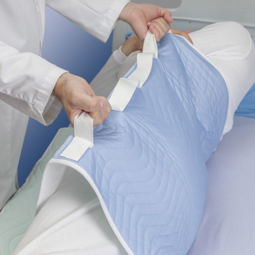 Sábana protectora de posicionamiento - Medicovers Absor GRIP® - Medicare System - de higiene / impermeable / transpirable