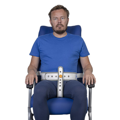 Soporte abdominal para silla - SALVAFIX® Slim - Medicare System - de posicionamiento / de acero inoxidable / de plástico