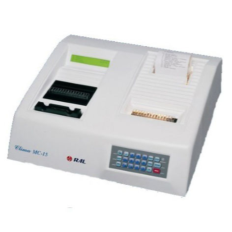 Analizador de bioquímica semiautomático - CLIMA MC15 - RAL, Tecnica para el Laboratorio S.A. - de mesa / compacto / de suero