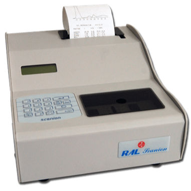 Sistema de electroforesis con acetato de celulosa - Scanion - RAL, Tecnica para el Laboratorio S.A. - de hemoglobina / semiautomático / de mesa