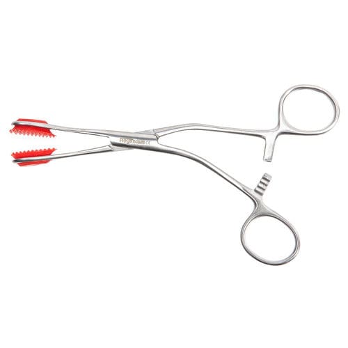 Pinza quirúrgica - R-MEI-TC-01 - ROYAX - de agarre / sacalenguas / de acero inoxidable