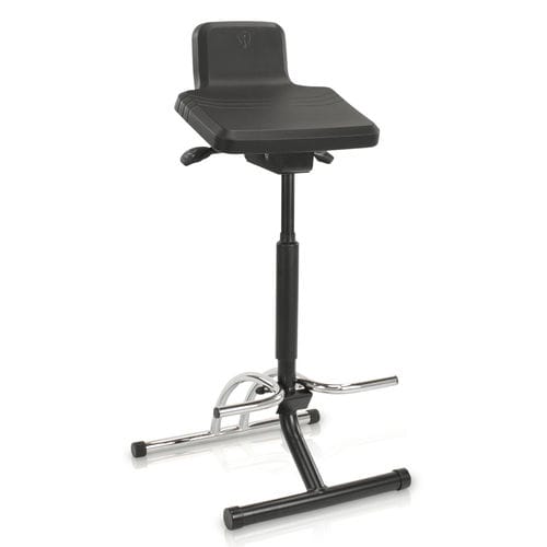 Taburete para centro sanitario - Steady - Score BV - giratorio / plegable / con respaldo