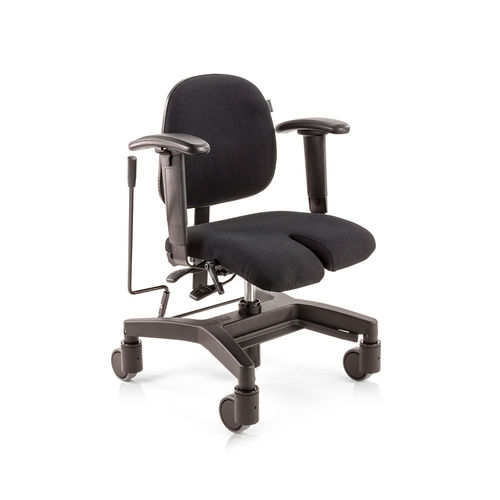Silla de oficina con reposabrazos - Mobility 2300 Arthrodese - Score BV - con ruedas / con reposapiés / de altura variable