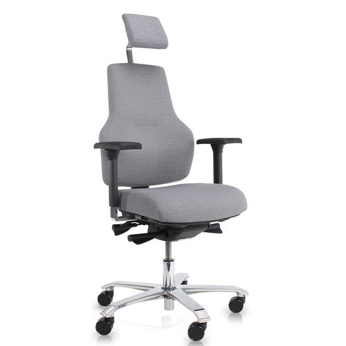Silla de oficina con reposabrazos - Large - Score BV - con ruedas / de altura variable