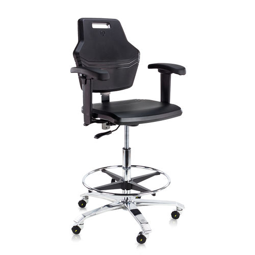 Silla de laboratorio - Pro 4401 ESD - Score BV - para sala blanca / con reposabrazos / con ruedas