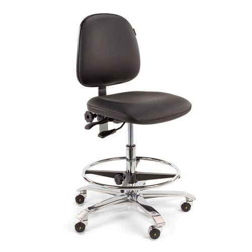 Silla de laboratorio - Ergo 2301 - Score BV - con ruedas / de altura variable / ergonómica