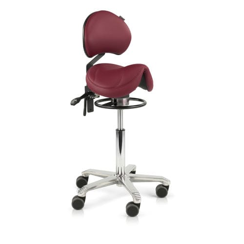 Taburete para odontología - Amazone Balance - Score BV - para centro sanitario / de laboratorio / médico