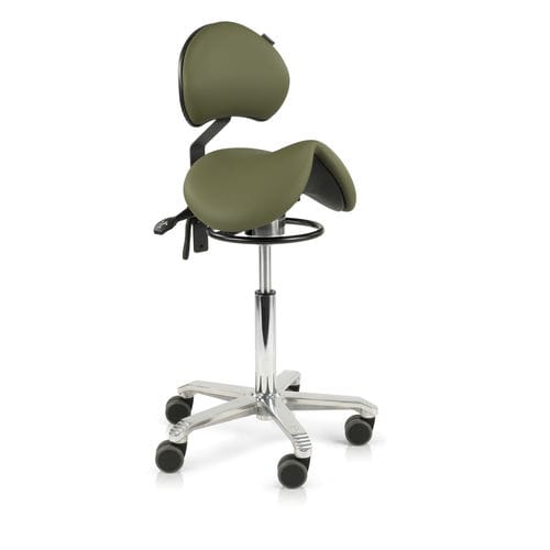 Taburete para centro sanitario - Seamless upholstered Jumper Balance  - Score BV - para odontología / médico / de altura variable