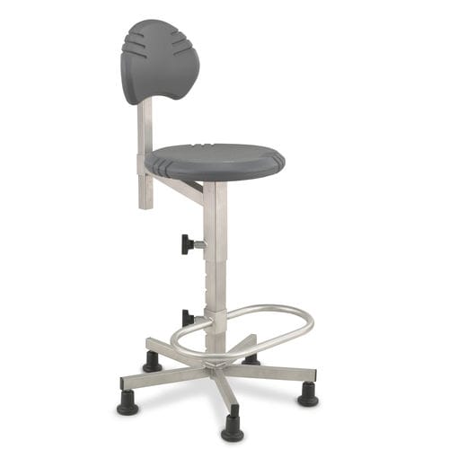 Silla de laboratorio - Pico - Score BV - con reposapiés / de altura variable